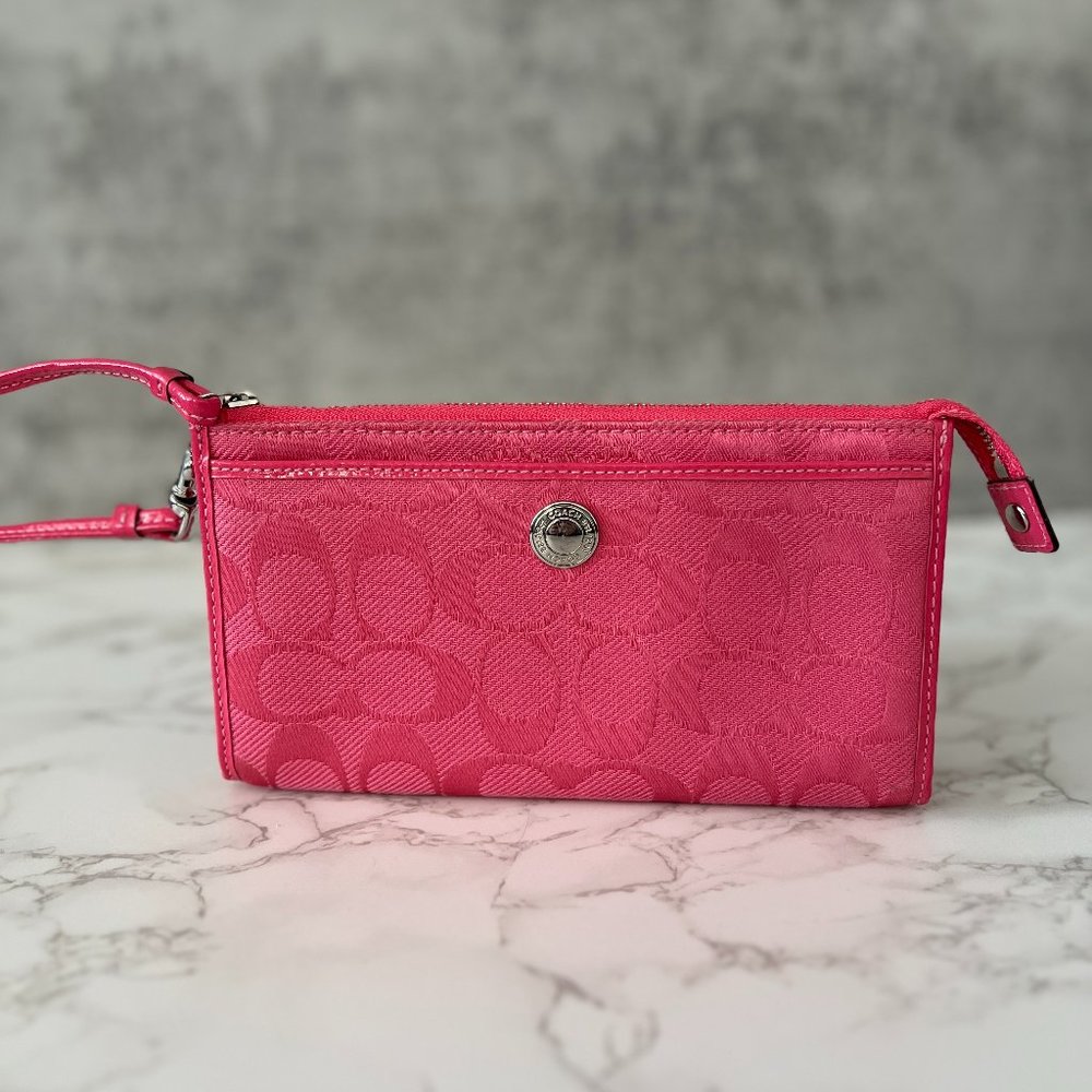 Hot Pink Coach Wallet